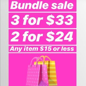 SALE 💵 Make a bundle and offer. Save some money
